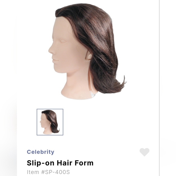 New Celebrity Slip-on Hair Form without Makeup. - Picture 3 of 9